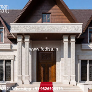 Classic House Design with Decorative Window Styling No-4793