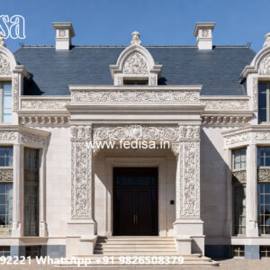 Classic House Design with Beautiful Architectural Features No-4800