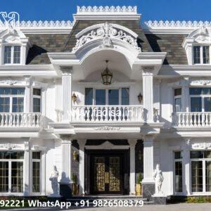 Stunning Classic Villa Design with Timeless Architecture No-4803