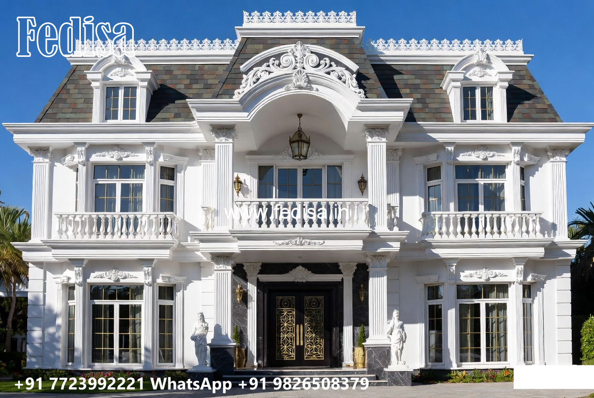 Stunning Classic Villa Design with Timeless Architecture No-4803