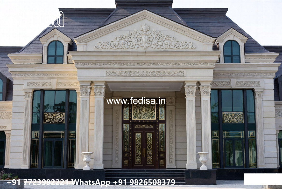 Luxury Classic Villa Design with Rich Architecture No-4813