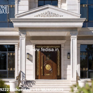Classic Villa Design with Elegant Staircase Ideas No-4819