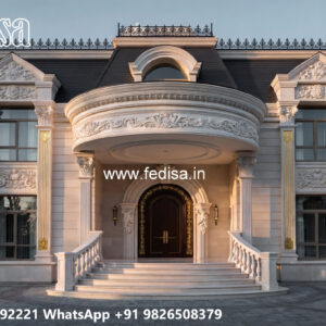 Classic Villa Design with Stylish Exterior Facade No-4820