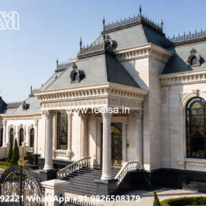 Classic Villa Design with Rich Decorative Elements No-4827