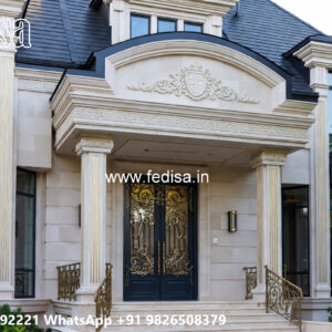 Luxury Classic Villa Design with Elegant Hall Ideas No-4835