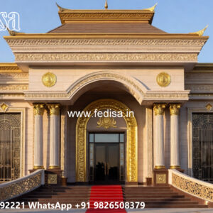 Classic Villa Design with Elegant Window Styling No-4838
