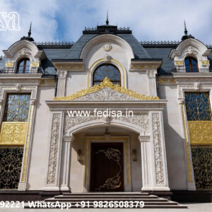 Luxury Classic Villa Design with Rich Marble Decor No-4863