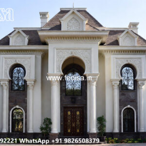 Traditional Classic Villa Design with Royal Charm No-4890