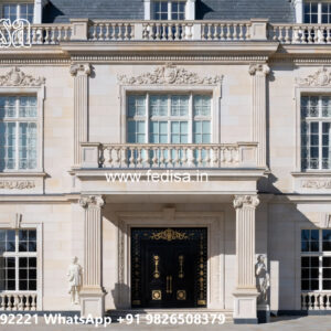 Classic Villa Design with Elegant Front Elevation No-4891