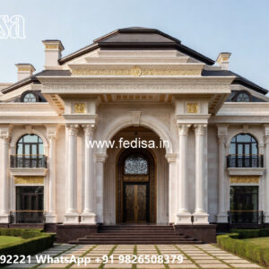 Classic Villa Design with Artistic Wall Decor Ideas No-4912