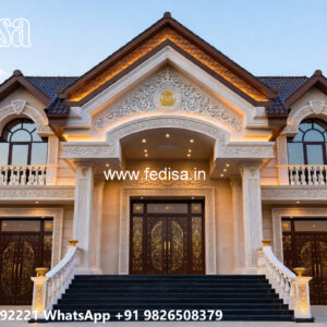 Classic Villa Design with Rich Wooden Craftsmanship No-4914