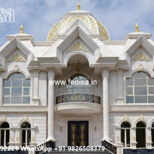 Classic Villa Design with Elegant Window Concepts No-4918