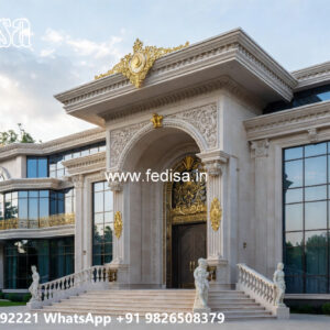 Classic Villa Design with Stylish Living Room Decor No-4921