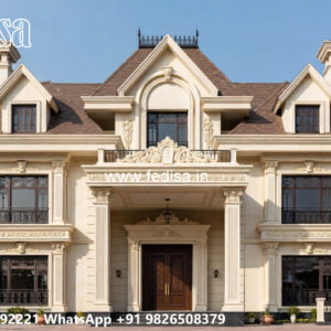 Elegant Classic Villa Design with Grand Spaces No-4933