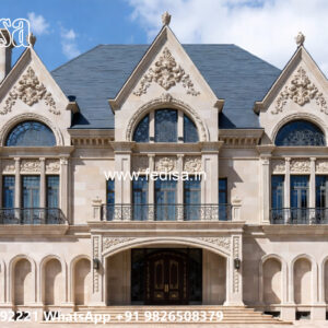 Classic Villa Design with Rich Elegant Architecture No-4936