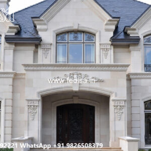 Classic Villa Design with Beautiful Marble Details No-4940