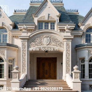 Elegant Classic Villa Design with Stunning Facade No-4949