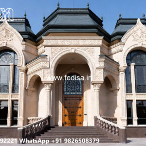 Luxury House Design with Large Glass Windows No-4973
