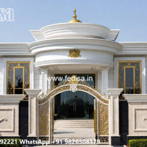 Luxury House Design with Double Height Living Area No-4980