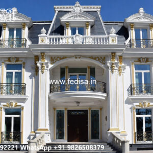 Luxury House Design with Grand Front Elevation No-4988