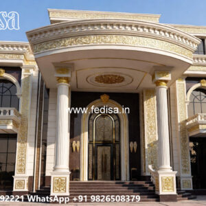 Luxury House Design with Stylish Terrace Garden No-5008