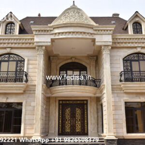 Modern Luxury House Design with Glass Facade No-5011