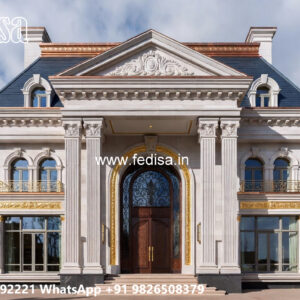 Luxury House Design with Grand Architectural Style No-5014