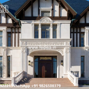 Luxury House Design with Designer Wall Finishes No-5017
