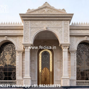Luxury House Design with Premium Exterior Lighting No-5018