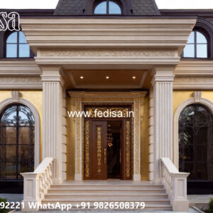 Luxury House Design with Stylish Modular Kitchen No-5027