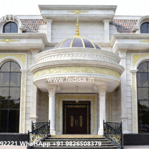 Luxury House Design with Stylish Open Kitchen Layout No-5038