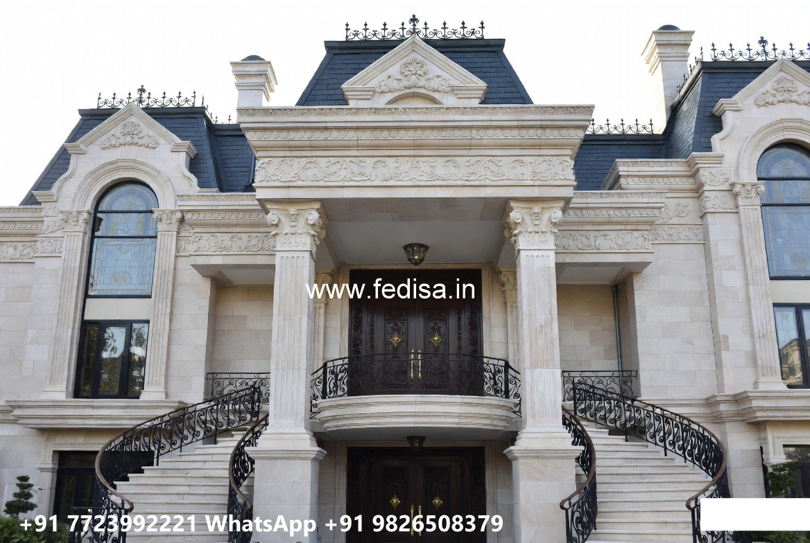 Luxury House Design with Elegant Home Entrance No-5039