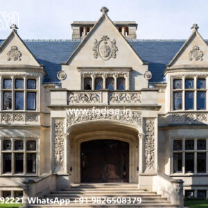 Luxury House Design with Beautiful Exterior Walls No-5043