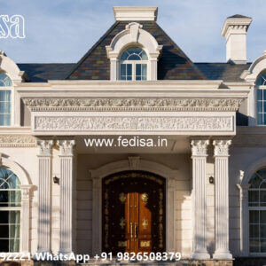 Luxury House Design with Elegant Front Yard Ideas No-5062