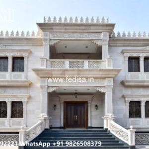 Luxury House Design with Grand Entrance Door Ideas No-5064