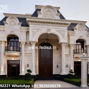 Luxury House Design with Elegant Wall Texture Ideas No-5068