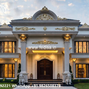 Luxury House Design with Elegant Window Styling No-5074
