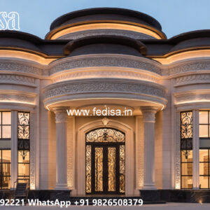 Luxury House Design with Elegant Exterior Finishes No-5089