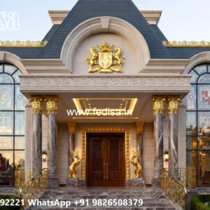 Classic House Design with Rich Architectural Beauty No-5117