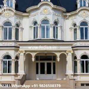 Elegant Classic House Design with Vintage Charm No-5120