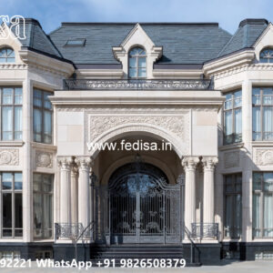 Classic House Design with Stylish Marble Flooring No-5157