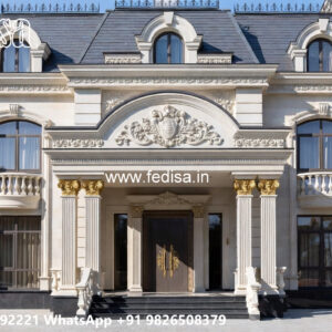 Elegant Classic House Design with Rich Architecture No-5170