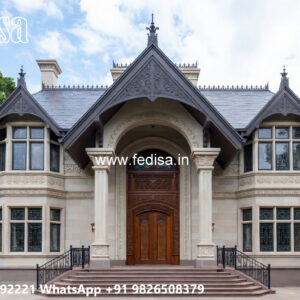 Classic House Design with Royal Decorative Details No-5176