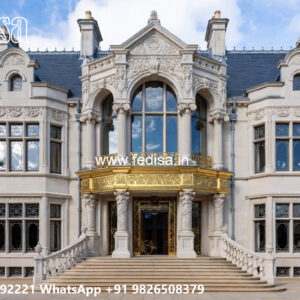 Classic House Design with Beautiful Front Elevation No-5178