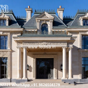 Classic House Design with Luxury Terrace Lounge No-5185