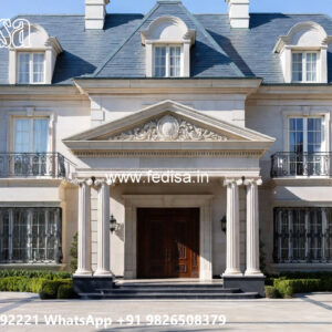 Classic House Design with Stylish Royal Interiors No-5188