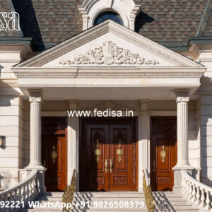 Classic House Design with Beautiful Garden Decor No-5194