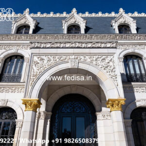 Classic House Design with Elegant Hall Interior No-5202