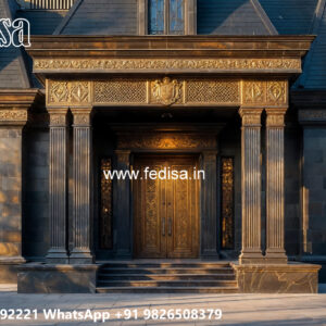 Classic House Design with Elegant Marble Staircase No-5224