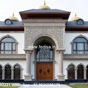 Classic House Design with Decorative Pillar Beauty No-5229